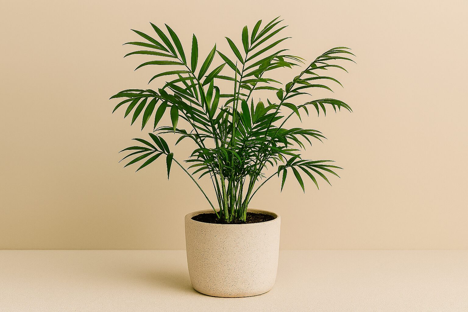 観葉植物のテーブルヤシ
